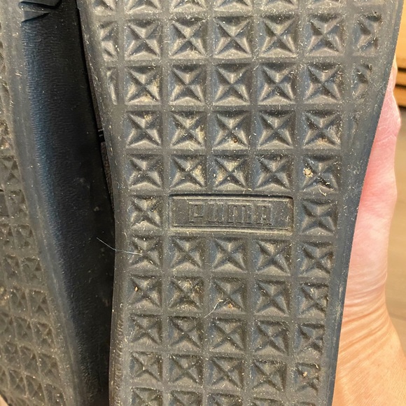 Puma black platform slides - Picture 5 of 6